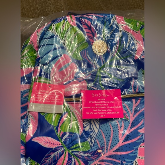 NWT Lily Pulitzer Backpack - Picture 2 of 3